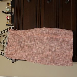 Polyester/ Cotton Strapless dress